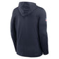 Chicago Bear Sideline Performance Long Sleeve Hoodie T-Shirt