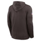 Cleveland Browns Sideline Performance Long Sleeve Hoodie T-Shirt