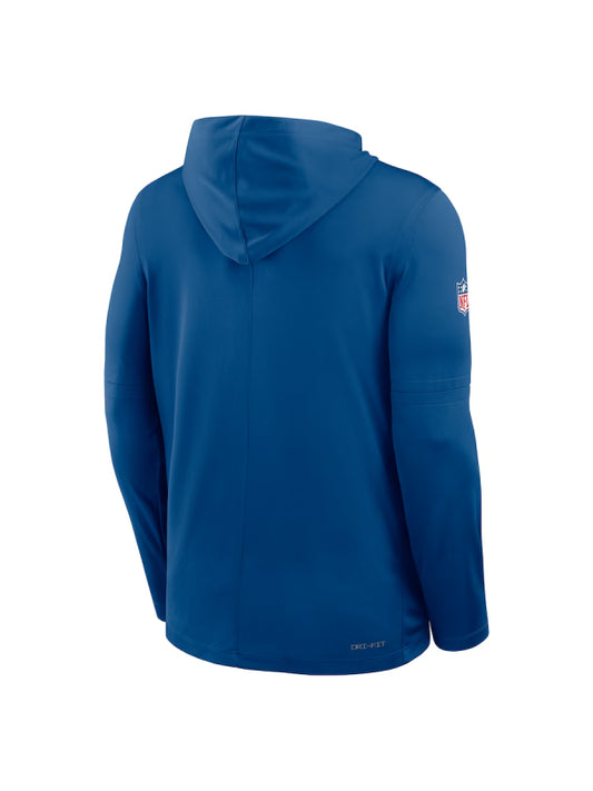 Indianapolis Colts Sideline Performance Long Sleeve Hoodie T-Shirt
