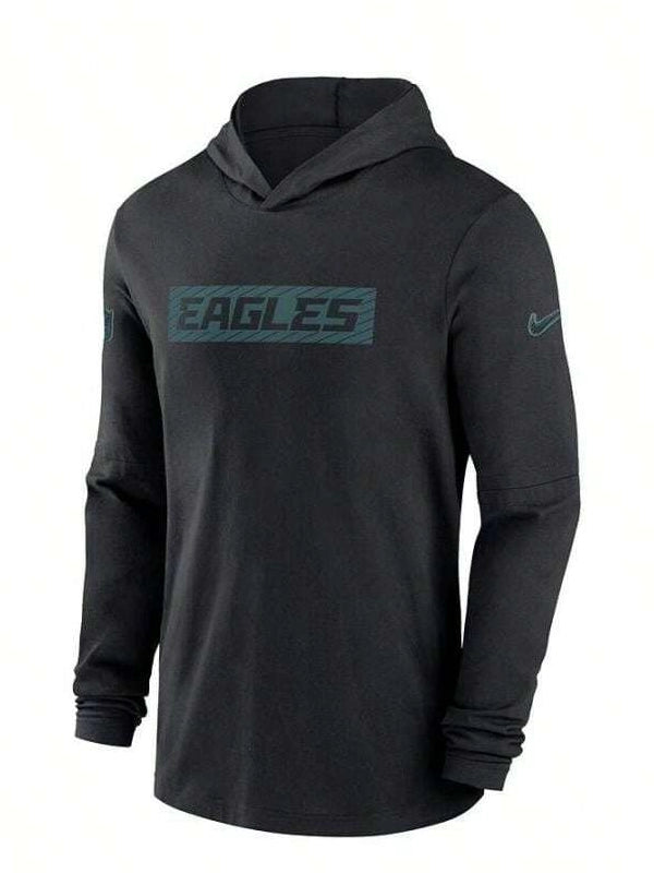 Philadelphia Eagles Sideline Hoodie Long Sleeve T-Shirt