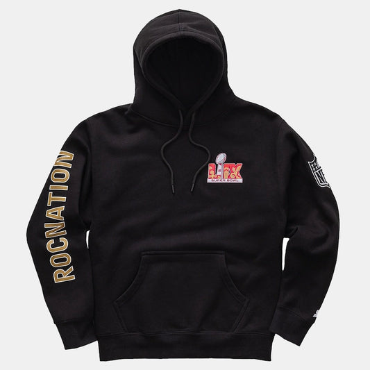 Roc Nation Black Super Bowl LIX Hoodie – Limited Edition Pullover
