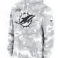 2024 Miami Dolphins Arctic Camo Salute to Service Hoodie
