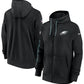 Recreation – Philadelphia Eagles Black Sideline Club Full-Zip Hoodie