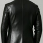 Oliver Black Premium Leather Blazer - Black Leather Jacket