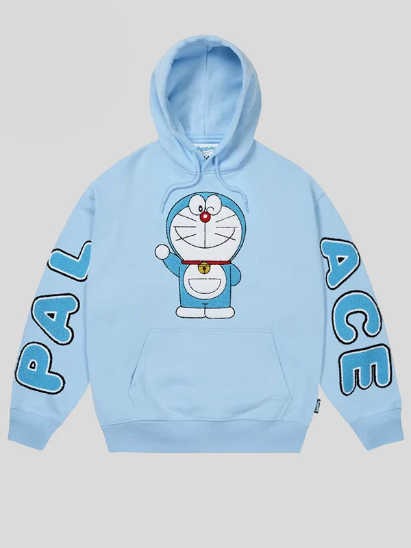 Palace x Doraemon Hoodie – Streetwear Meets Playful Nostalgia