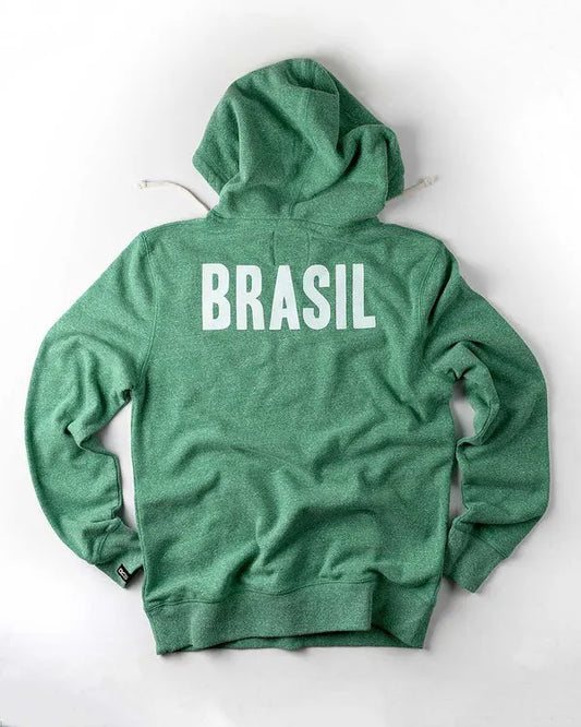 Pelé Brasil 10 Green Hoodie – Classic Football Legend Pullover