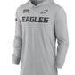2024 Philadelphia Eagles Salute to Service Long Sleeve Hooded T-Shirt