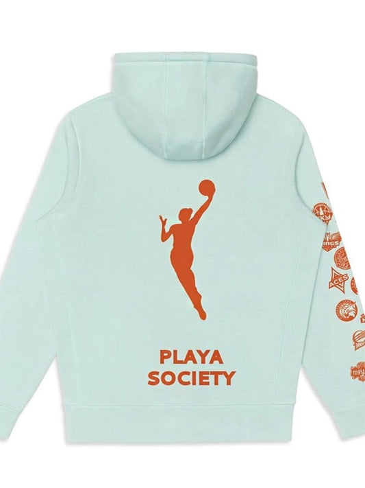 Playa Society x WNBA Collegiate Pullover Hoodie (Recreated)