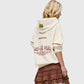 Pull &amp; Bear Beige Fleece Hoodie (Recreated)