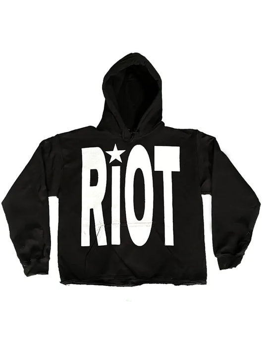 Riot Oversized Hoodie – Bold Streetwear Pullover