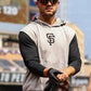SF Giants Grey Sleeveless Hoodie – Grey Pullover Fleece