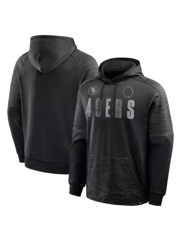 San Francisco 49ers Black Chip Shot Pullover Hoodie