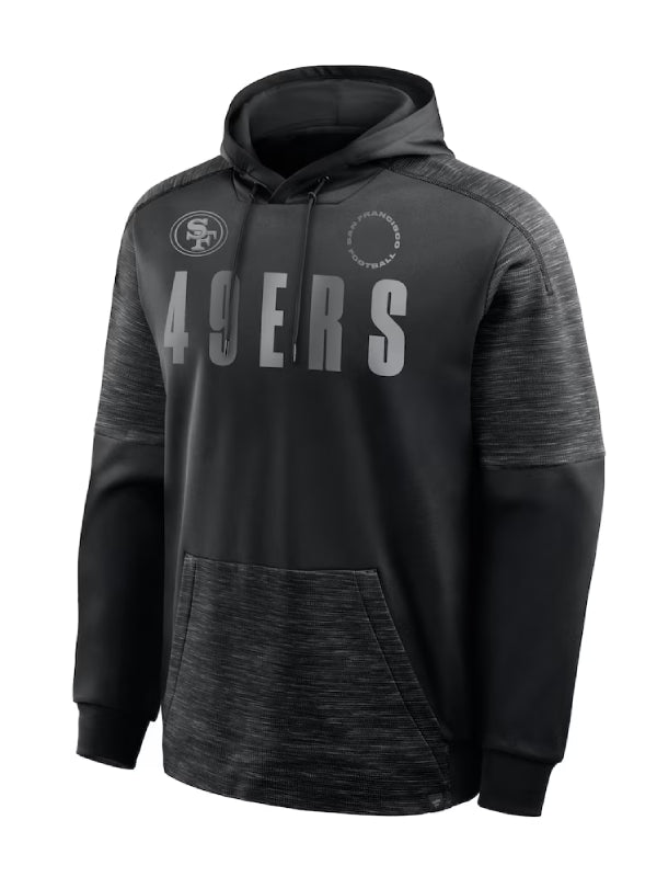 San Francisco 49ers Black Chip Shot Pullover Hoodie