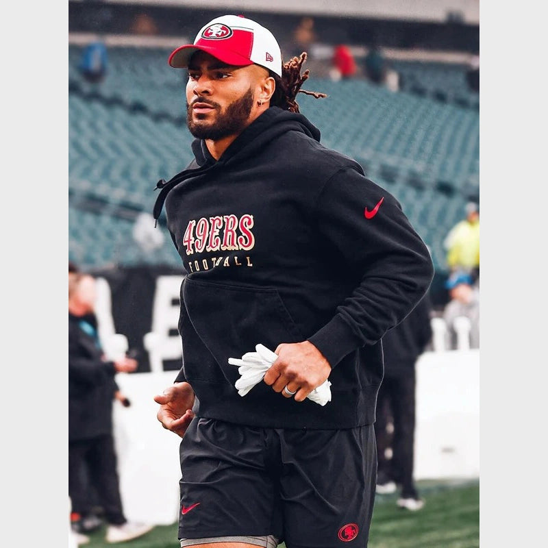 San Francisco 49ers Black Pullover Hoodie