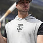 SF Giants Grey Sleeveless Hoodie – Grey Pullover Fleece