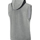 SF Giants Grey Sleeveless Hoodie – Grey Pullover Fleece