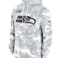 2024 Seattle Seahawks Arctic Camo Salute to Service Hoodie