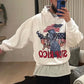 Drake Stop Rico White &amp; Black Hoodie