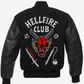 Stranger Things Hellfire Club Black Varsity Jacket