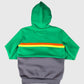Super Mall Green &amp; Grey Pullover Hoodie
