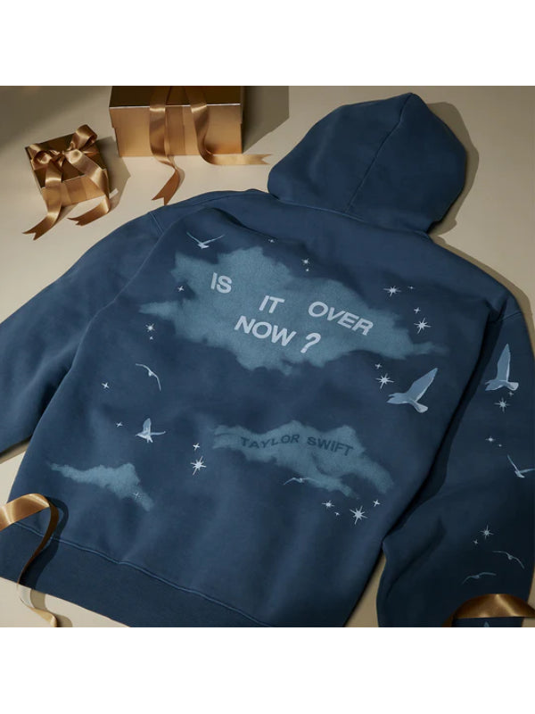 Taylor Swift 1989 Blue Zip-Up Hoodie