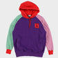 Teddy Fresh Color Block Hoodie – Multicolor