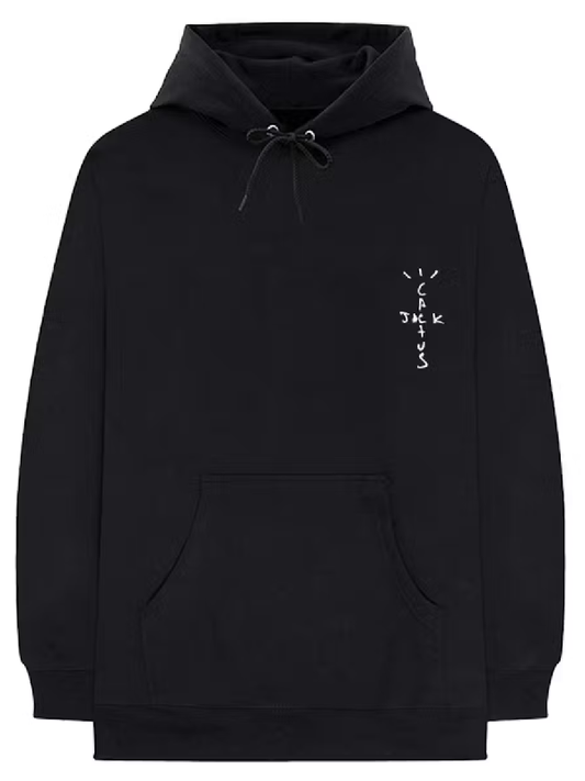Travis Scott Cactus Jack Black Hoodie – Recreated Streetwear Edition