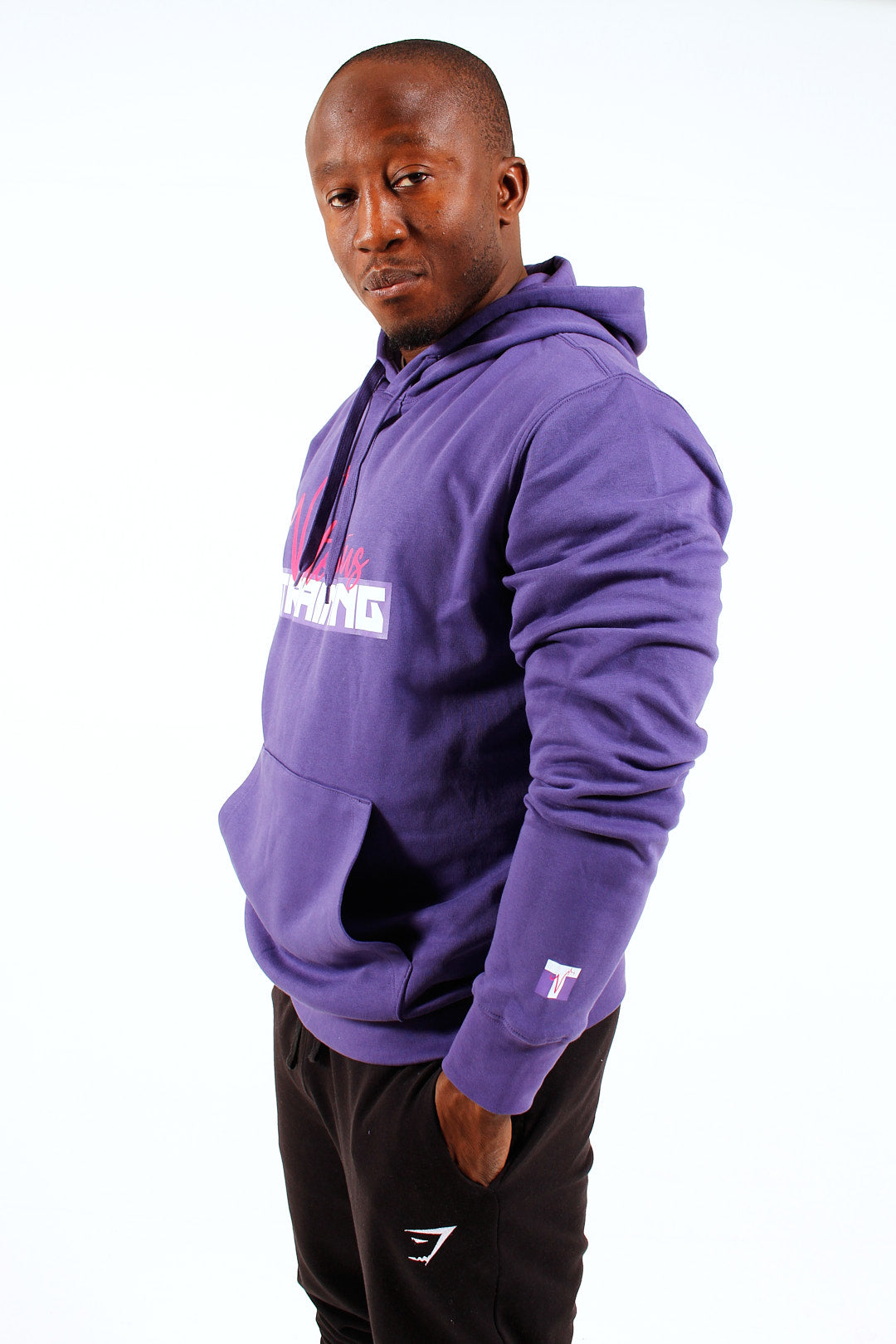 2024 NRL Brisbane Broncos Purple Training Hoodie (Recreated)