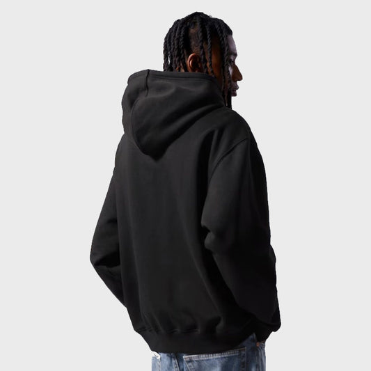 Weekday Oversized Black Pullover Hoodie