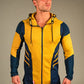 Wolverine Yellow Zip-Up Hoodie