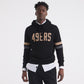 San Francisco 49ers x Todd Snyder Cashmere Hoodie Sweater – Black Pullover
