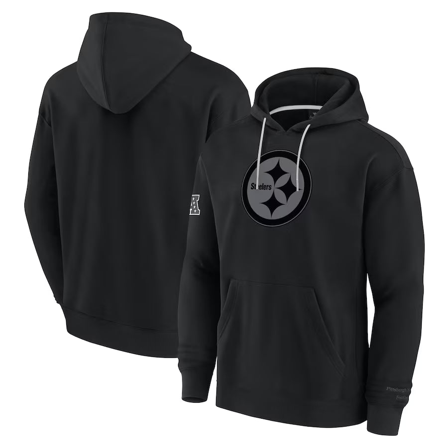 Pittsburgh Steelers Black Sideline Hoodie (Recreated)