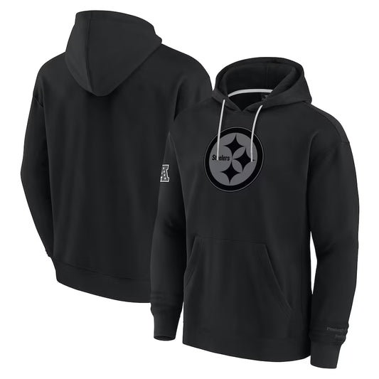 Pittsburgh Steelers Black Sideline Hoodie (Recreated)