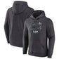 Recreation – Super Bowl LIX Philadelphia Eagles Zip Up Hoodie (Black)