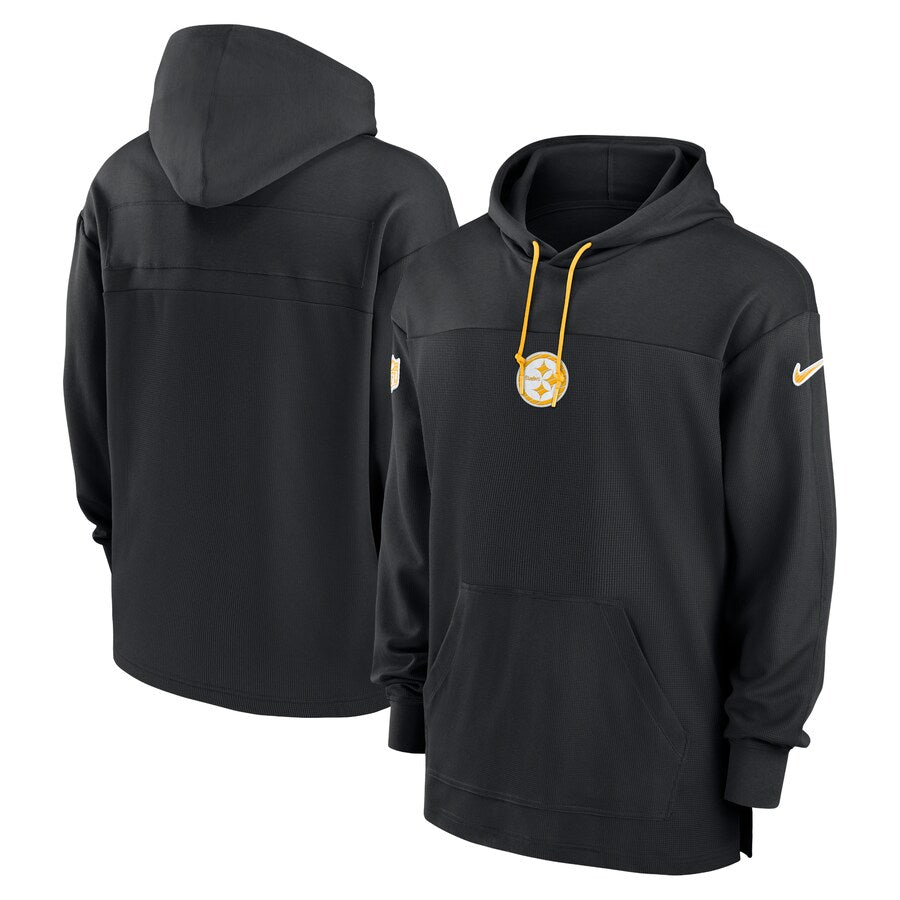 Pittsburgh Steelers Sideline Black Hoodie (Recreated)