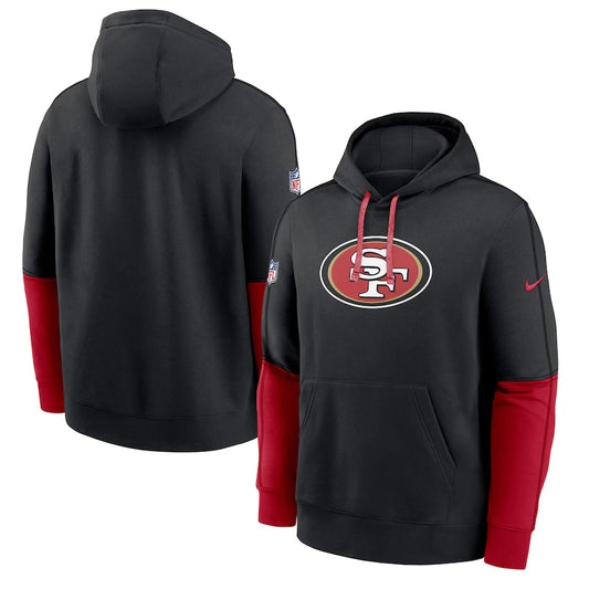 San Francisco 49ers 2024 Sideline Club Pullover Hoodie