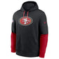 San Francisco 49ers 2024 Sideline Club Pullover Hoodie