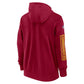 Washington Commanders Black &amp; Gray Zip-Up Hoodie