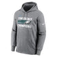 Philadelphia Eagles NFC Champions Hoodie – Locker Room Trophy Pullover (Grey)