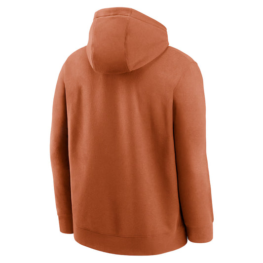Texas Longhorns Primetime Club Pullover Hoodie – Orange &amp; Grey