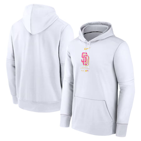 San Diego Padres White Pullover Hoodie