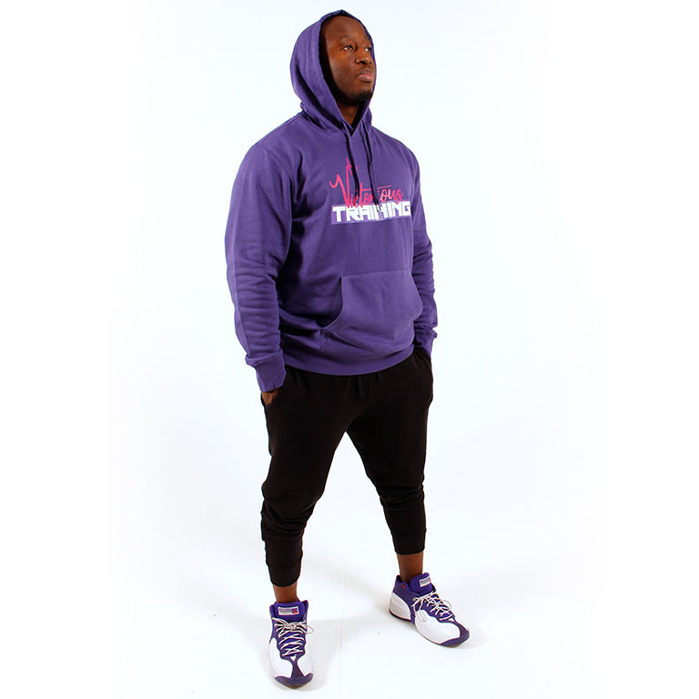 2024 NRL Brisbane Broncos Purple Training Hoodie (Recreated)