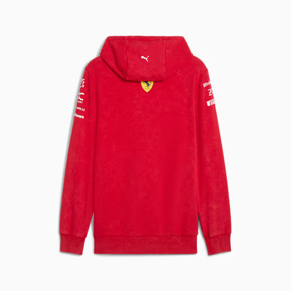 Scuderia Ferrari Desert Sun Special Edition Hoodie – Red Fleece Pullover