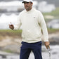 Scottie Scheffler Nike Golf Hoodie – Grey and White Pullover