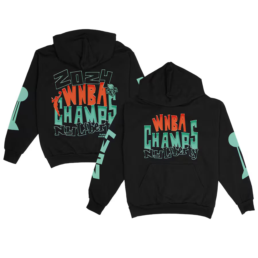 Playa Society New York Liberty 2024 WNBA Champions Hoodie (Recreated)