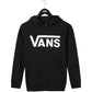 Vans Black Pullover Hoodie – Unisex Streetwear Essential